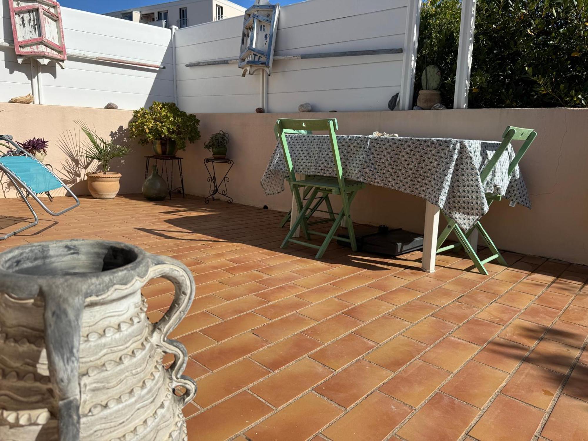 Appartement L'oasis Bleue Et Terrasse *